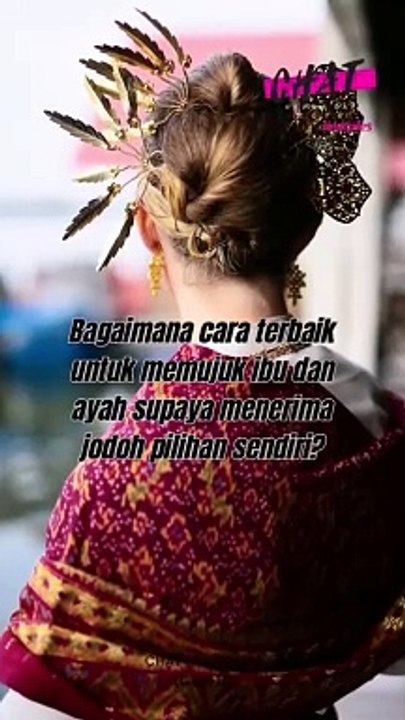 ORANG kata, jodoh ditentukan keluarga selalunya berakhir dengan kebahagiaan