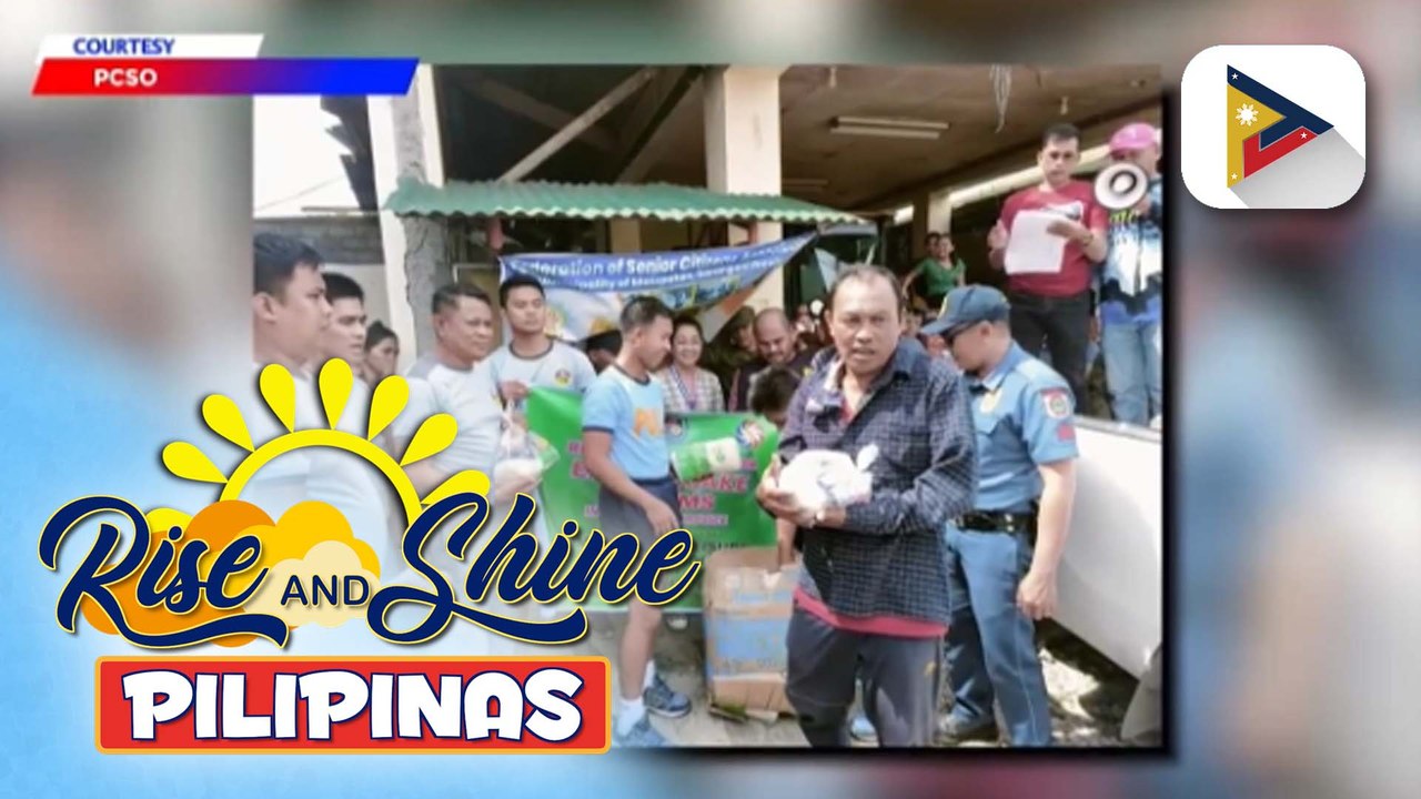 PCSO, mabilis na nakapaghatid ng tulong sa mga naapektuhan ng lindol