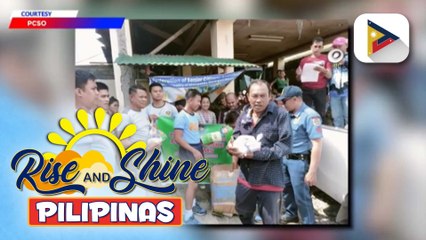 PCSO, mabilis na nakapaghatid ng tulong sa mga naapektuhan ng lindol