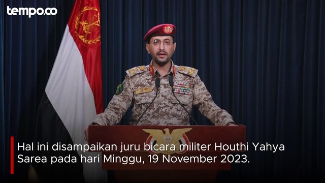 Houthi Klaim Sita Kapal Kargo Milik Israel di Laut Merah Selatan