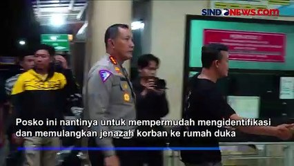 Polres Lumajang Buka Posko Identifikasi Korban Tewas Laka Maut KA Probowangi vs Elf