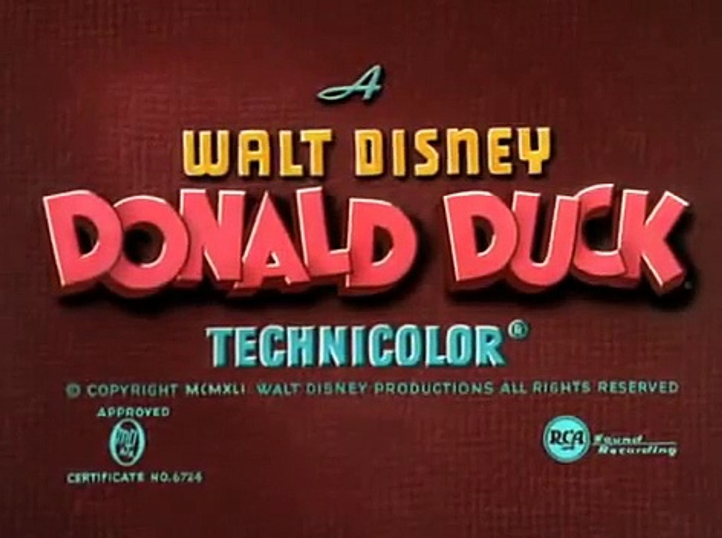 Donald Duck- Donalds Camera