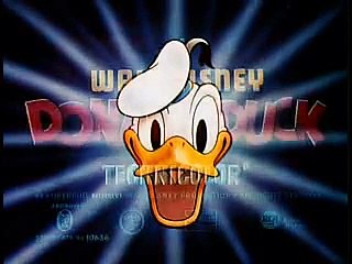 Donald's Double Trouble (Disney 1946) cartoon