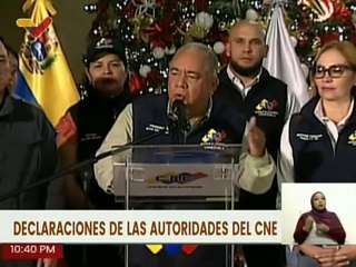 Pdte. del CNE Elvis Amoroso informó que se triplicó la cantidad de votos en este simulacro