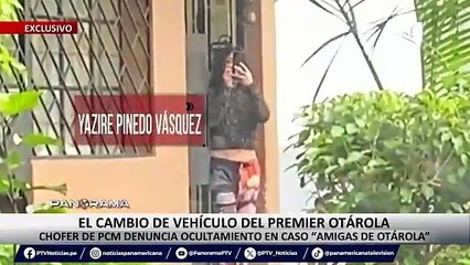 ¡Exclusivo! Cambio de vehículo del premier: chofer de PCM denuncia ocultamiento en caso “Amigas de Otárola”