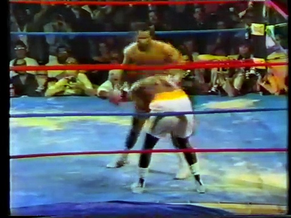 George Foreman vs Ron Lyle- boxing - heavyweights