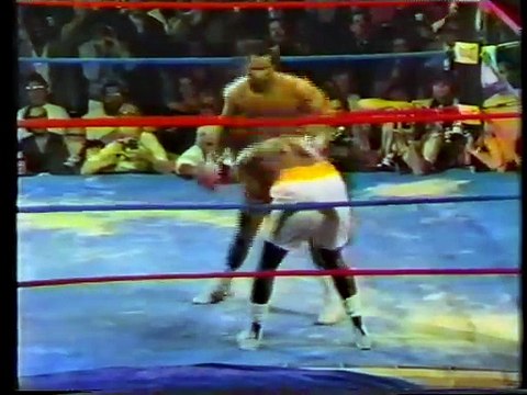 George Foreman vs Ron Lyle- boxing - heavyweights