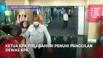 Firli Bahuri Acungkan Jempol saat Penuhi Panggilan Dewas KPK