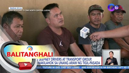 Ilang jeepney drivers at transport group, hindi nakilahok sa unang araw ng tigil-pasada | BT