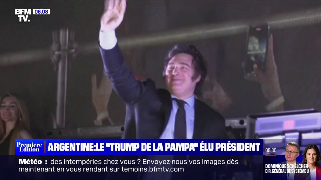 Javier Milei, le Trump de la pampa , élu président en Argentine