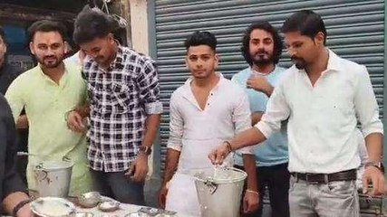 भोजपुर: छठ व्रतियों के लिए चाय, खीर और हलवा का किया गया वितरण