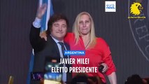 L'ultraliberista Javier Milei è il nuovo presidente dell'Argentina