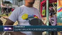 Venezuela realizó un simulacro del referendo sobre el Esequibo