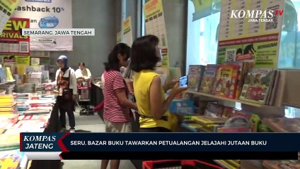 Seru, Bazar Buku Tawarkan Petualangan Jelajahi Jutaan Buku