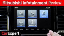 Mitsubishi infotainment review: 8.0-inch with Apple CarPlay and Android Auto