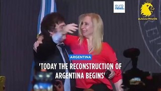 Far-right populist Javier Milei becomes Argentina's new president
