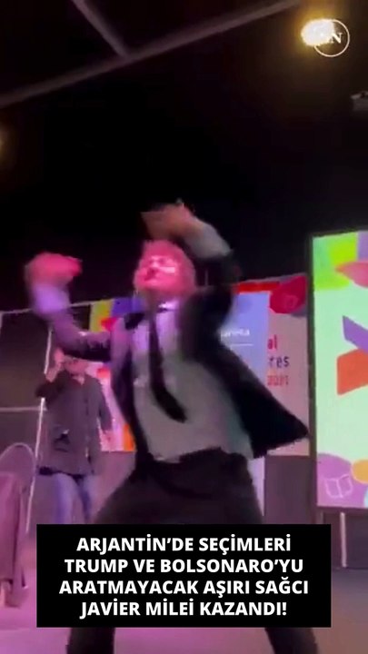 Arjantin’de Trump ve Bolsonaro’yu aratmayacak aşırı sağcı Javier Milei kazandı!