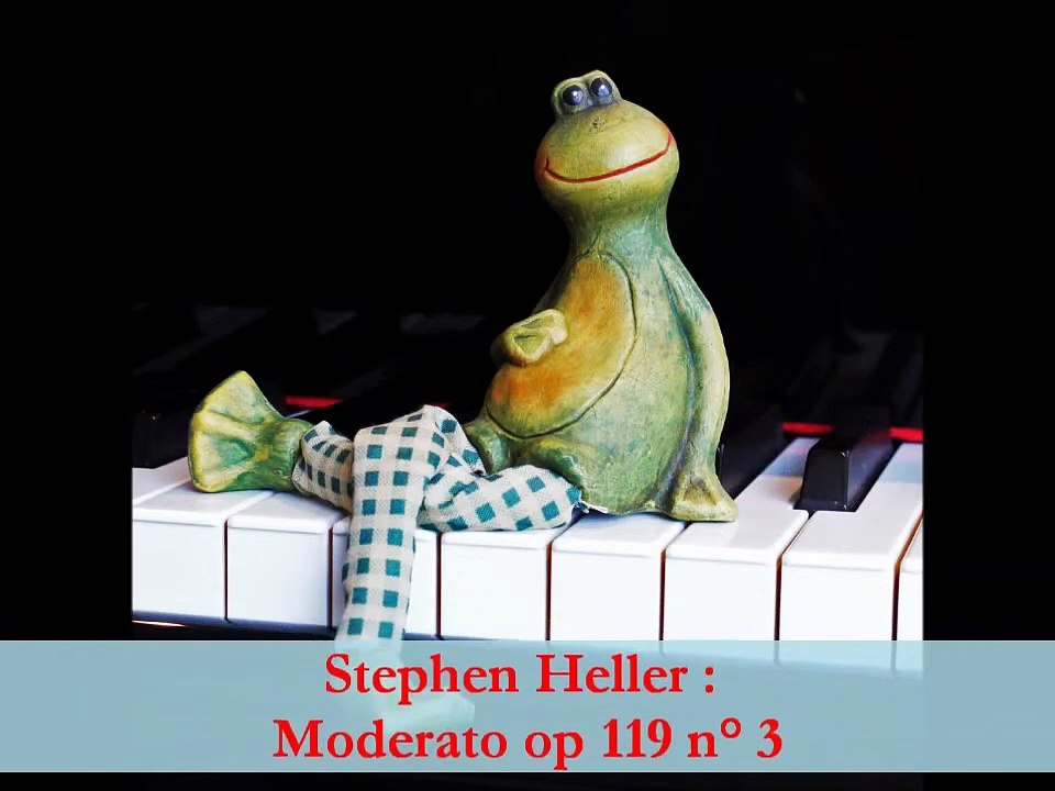 Stephen Heller : Moderato, op 119 n°3