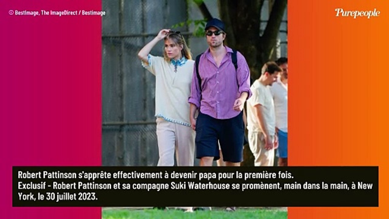 VIDEO Robert Pattinson bientôt papa pour la 1ère fois : sa compagne Suki Watherhouse dévoile son ventre rond !