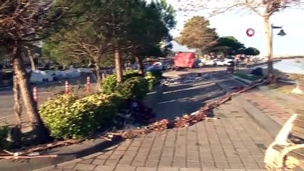 Şile’de kabus sular çekilince ortaya çıktı