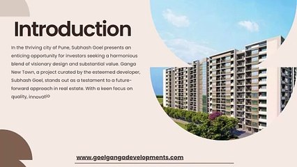 Investing in Ganga New Town Where Vision Meets Value  Subhash Goel Pune
