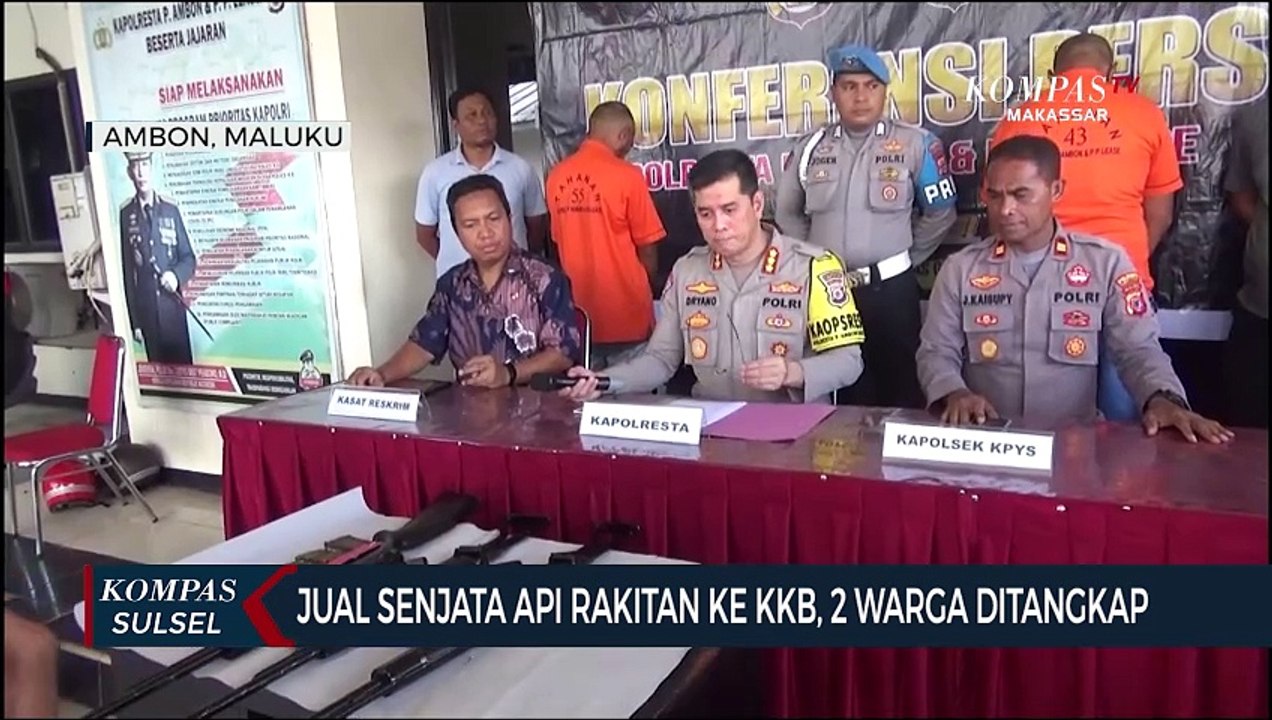 Jual Senjata Api Rakitan ke KKB, 2 Warga Ditangkap - Video Dailymotion