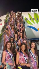 Miss France 2024 : L'arrivée des candidates en Guyane