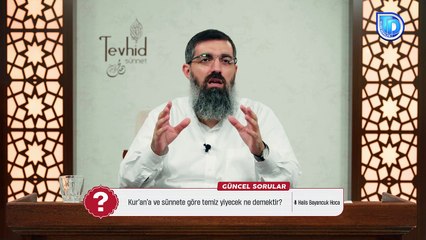Kur’an’a ve sünnete göre temiz yiyecek ne demektir? | Halis Bayancuk Hoca (Ebu Hanzala)