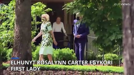 Elhunyt Rosalynn Carter egykori first lady