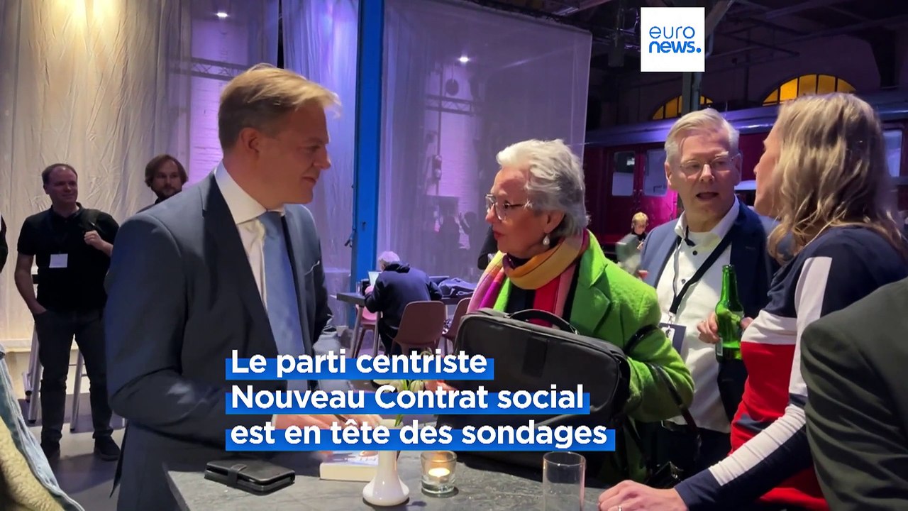 Pieter Omtzigt et le Nouveau Contrat Social favoris des législatives aux Pays-Bas