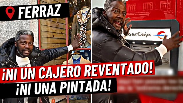Ndongo en Ferraz: desmonta la trola de los violentos manifestantes ¡ni cajeros reventados ni contenedores quemados!