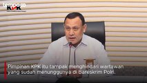 Kata Firli Bahuri soal Tutup Muka di Bareskrim, “Lelah Belum Tidur”