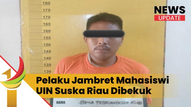 Pelaku Jambret Tas Mahasiswi UIN Suska Riau Dibekuk Polsek Tenayan Raya