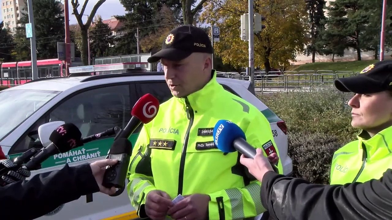 ZÁZNAM: Brífing Prezídia Policajného zboru - Dohľad nad cestnou premávkou