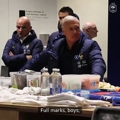 Descargar video: İlk devre 7-0 bitmişti; Didier Deschamps'ın Cebelitarık maçının devre arası konuşması gündem oldu