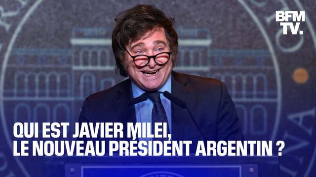 Anti-avortement, climatosceptique, Trump de la pampa : qui est Javier Milei, le nouveau président argentin?