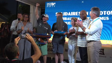 Transat Jacques Vabre Normandie Le Havre 2023 -19/11/2023 - PODIUM IMOCA ET OCEAN FIFTY