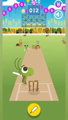 Google Doodle Cricket Game Play Scored 95 Runs 11 Sixes