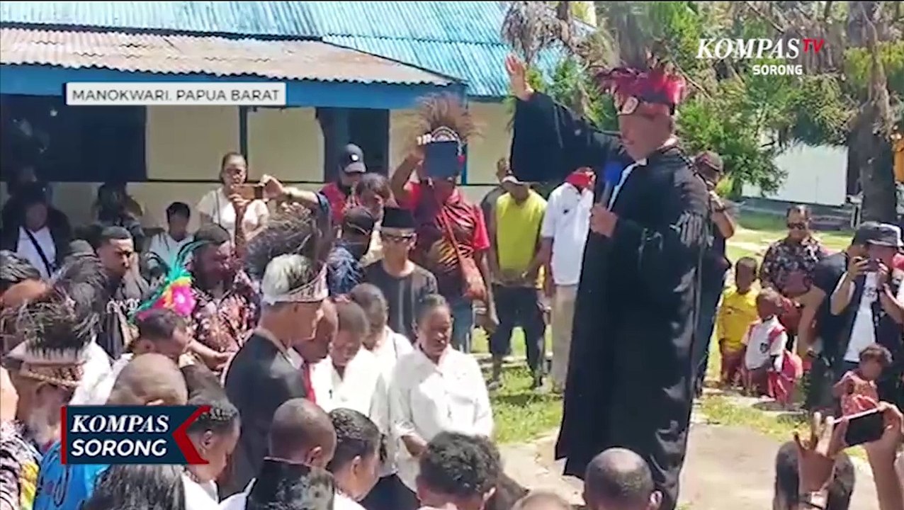 Momen Ganjar Pranowo Dialog Bersama Masyarakat di Manokwari dan Sorong
