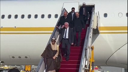 Egyptian FM Sameh Shoukry arrives in Beijing for talks