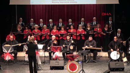 KIBRIS TÜRKÜLERİ ANTALYA'DA YANKILANDI