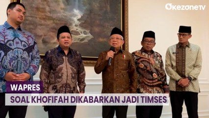 Khofifah Dikabarkan Jadi Timses Prabowo-Gibran, Wapres: Sesuai Aturan Saja