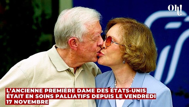 Rosalynn Carter : l'ex-Première dame des États-Unis décède à l'âge de 96 ans
