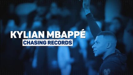 Kylian Mbappe: chasing records