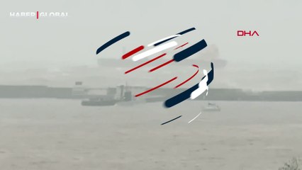 Zonguldak'ta batan geminin son görüntüleri ortaya çıktı: Denize böyle sürüklendi!