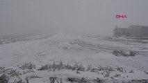Şanlıurfa'da Kar Yağışı: Karacadağ Beyaza Büründü