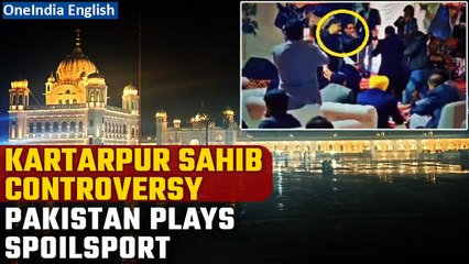 Download Video: Kartarpur Sahib Gurdwara Event Sparks Fury: Alcohol & Meat Allegations on Pakistan | Oneindia News