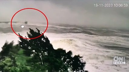 Zonguldak açıklarında batmıştı: Bakan Yerlikaya geminin son görüntüsünü paylaştı