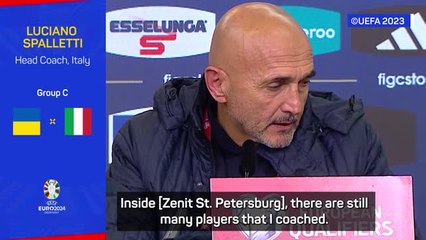 Spalletti defends Zenit compliment ahead of Ukraine