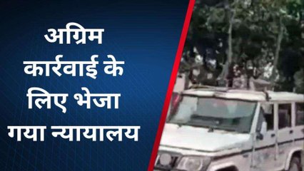 बलरामपुर: कानून व्यवस्था को लेकर पुलिस ने दो लोगों को किया गिरफ्तार